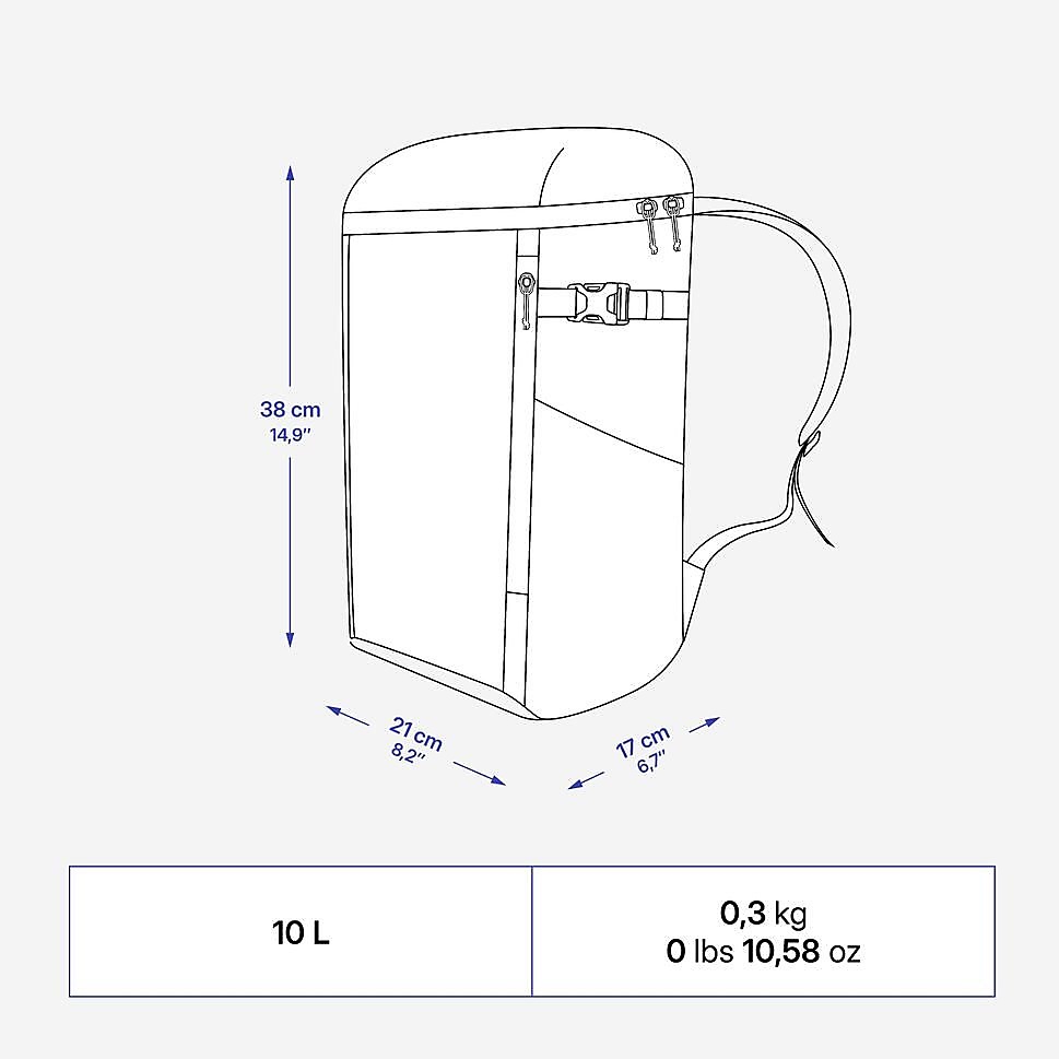 保冷バックパック10L