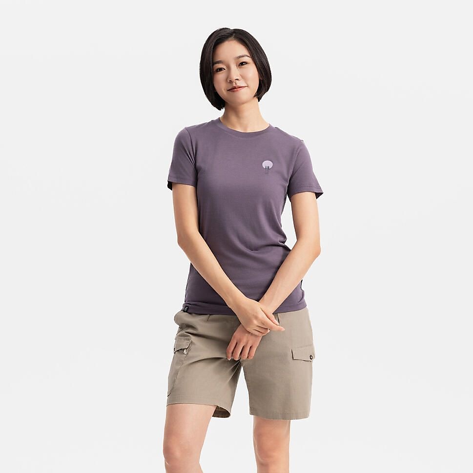 WOMENSトレッキング ウールTシャツ