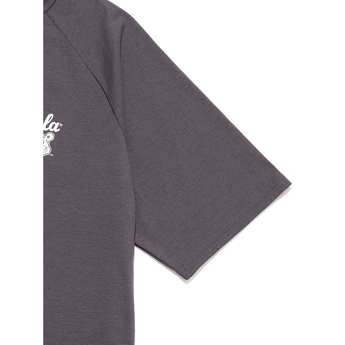 UCLAドライTシャツチャコール