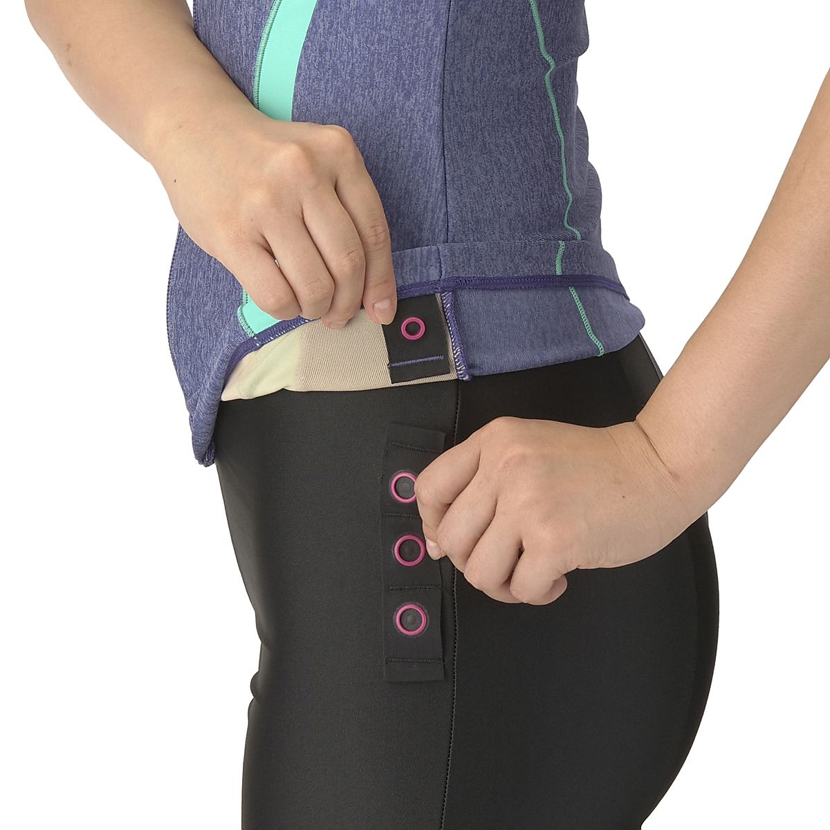 フィットネスセパレーツ(カバーバック・ミドルレッグ・差し込みパッド)