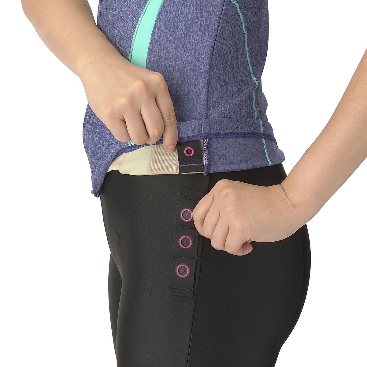 フィットネスセパレーツ(カバーバック・ミドルレッグ・差し込みパッド)