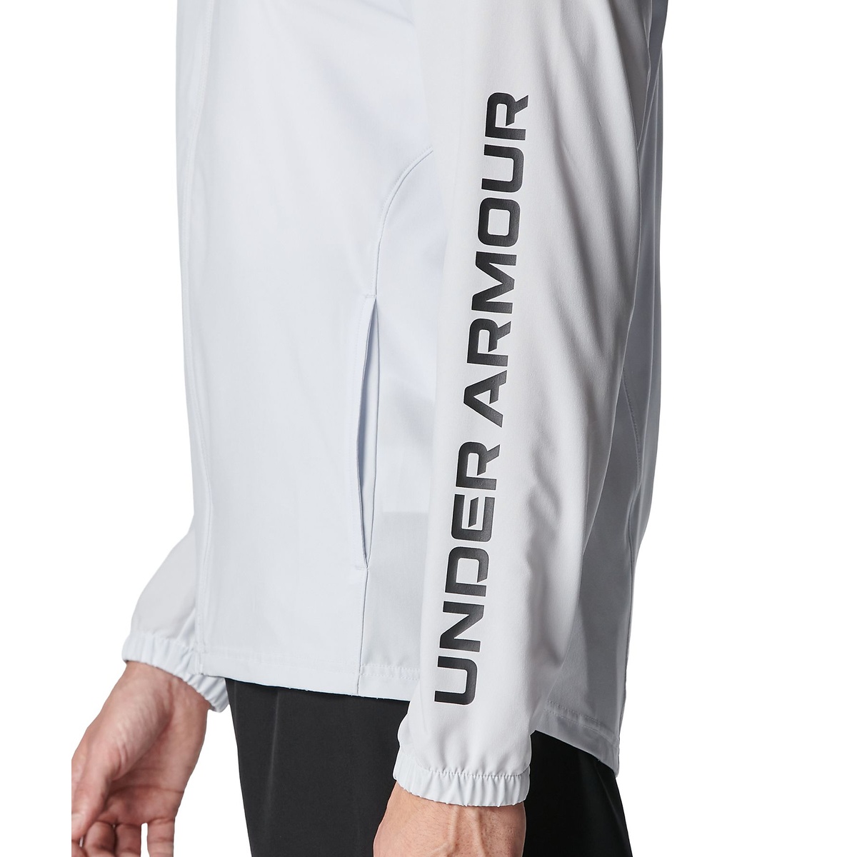 UA FRESH WOVEN FULL ZIP JACKET