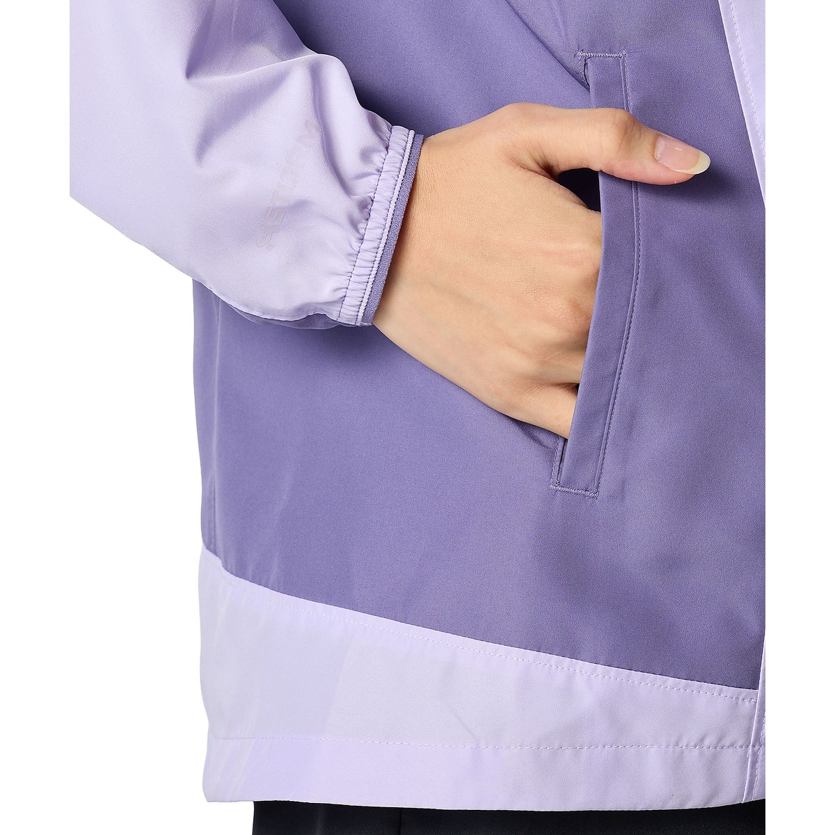 UA NO LINER WOVEN FULL-ZIP HOODIE