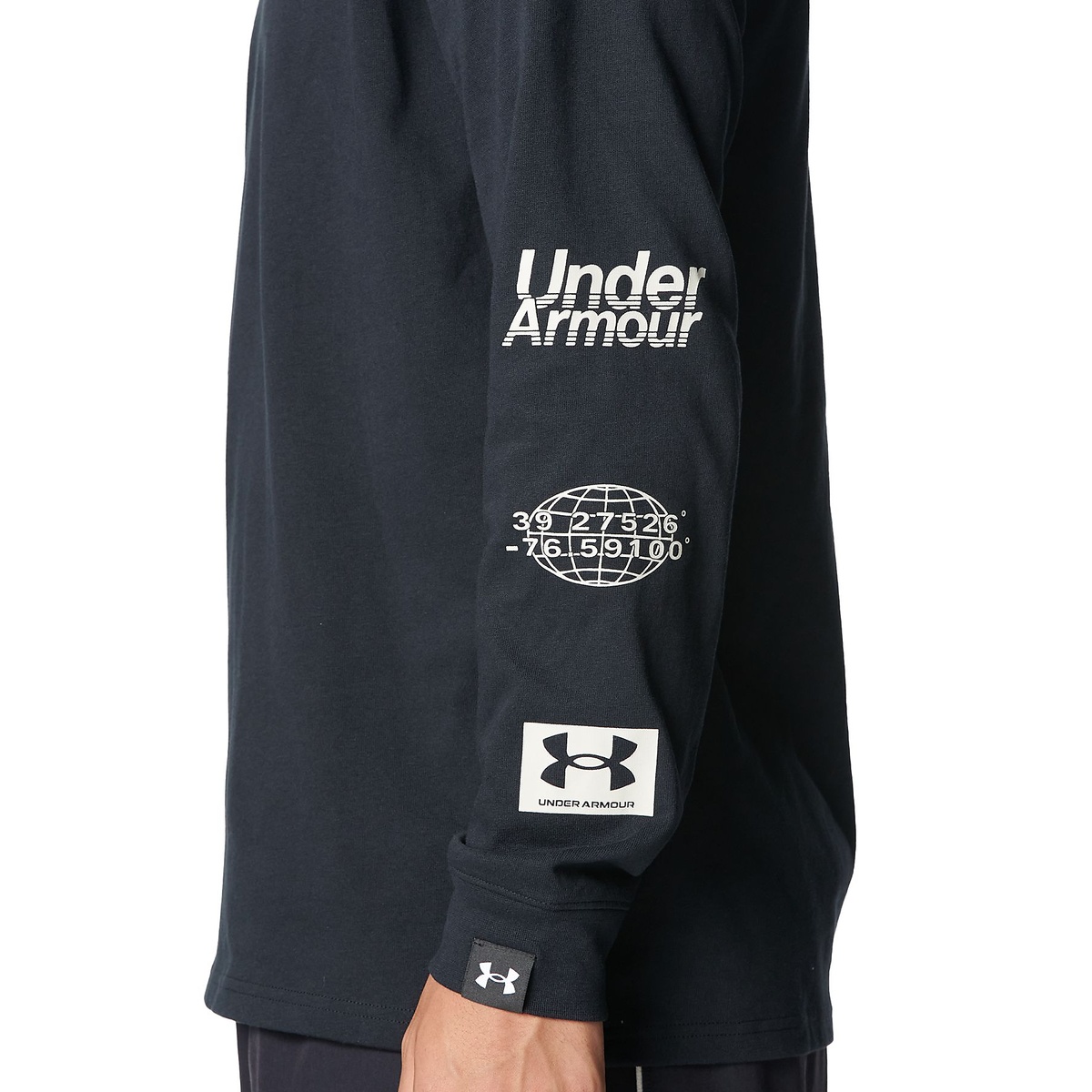 UA HEAVYWEIGHT GRAPHIC LONG SLEEVE T-SHIRT