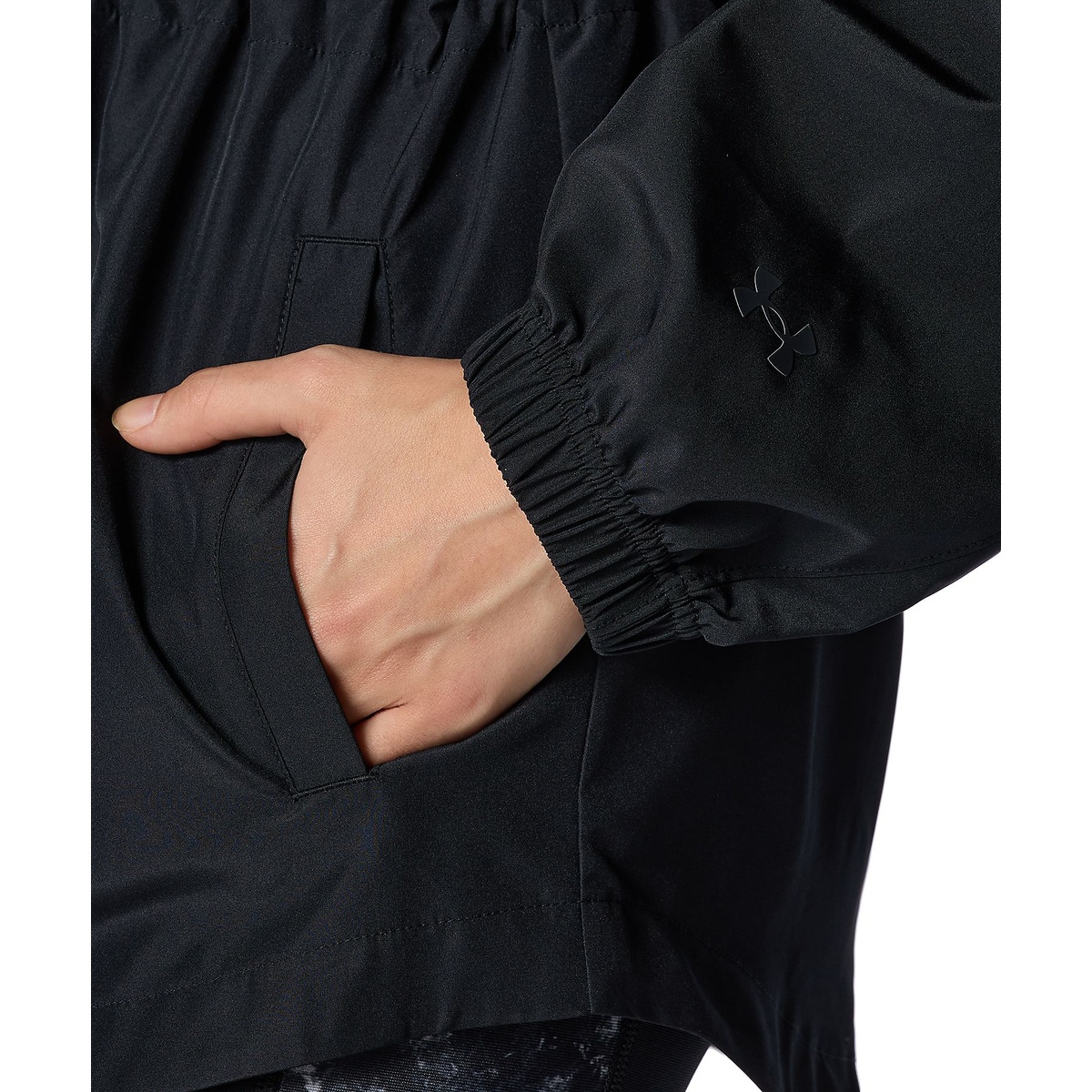 UA WOVEN FULLZIP HOODIE