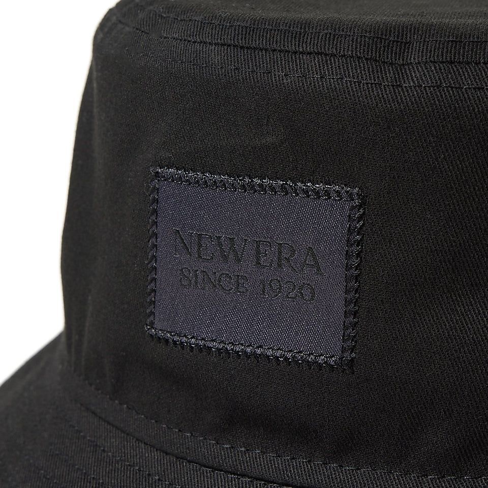 BUCKET-01 WOVEN PATCH BLK