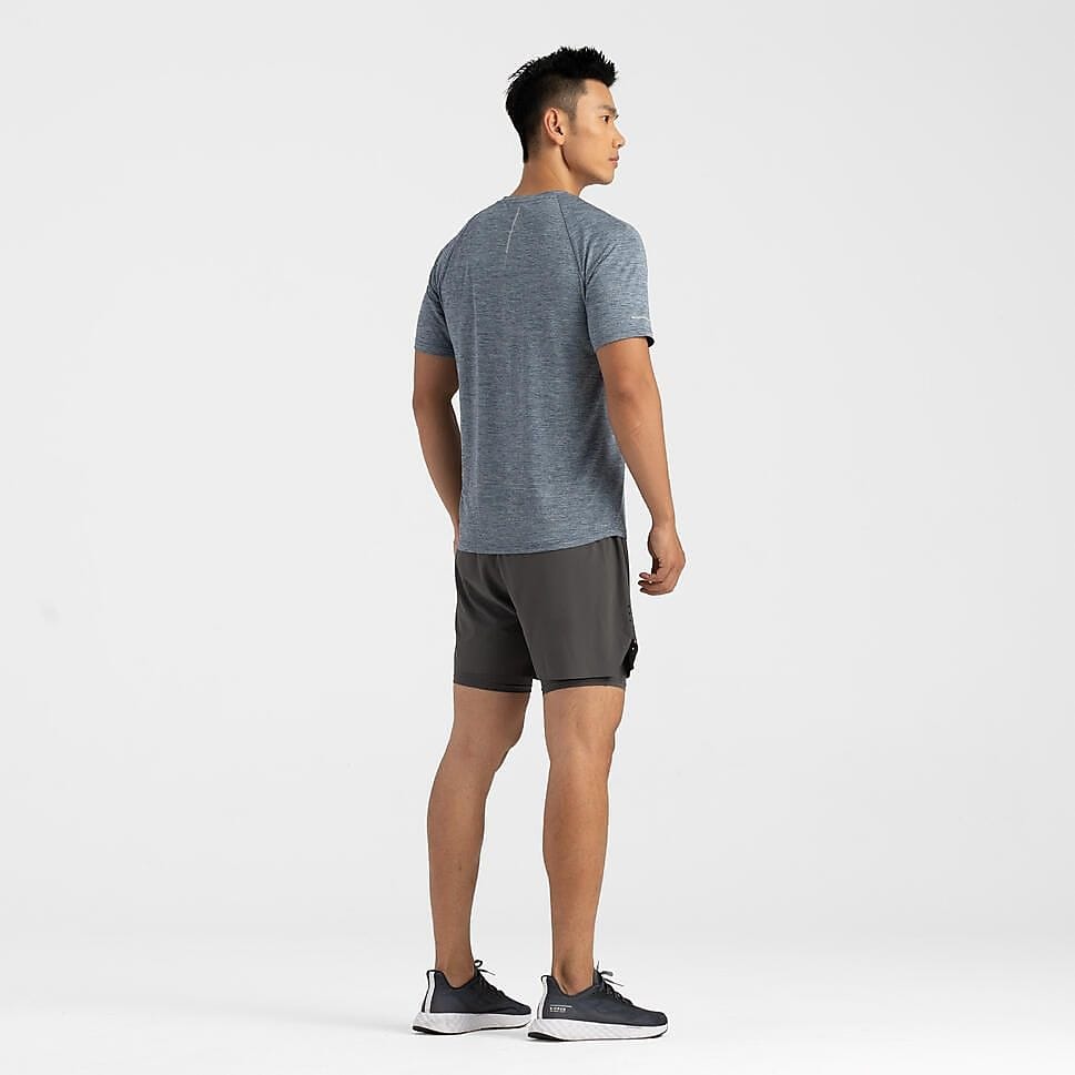 MENS TシャツRUN500 GRY