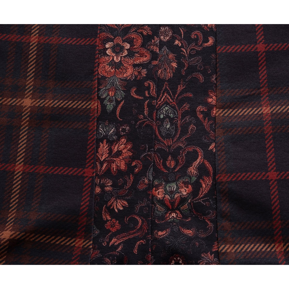 アシメブロッキングアソートグラフィックTEE