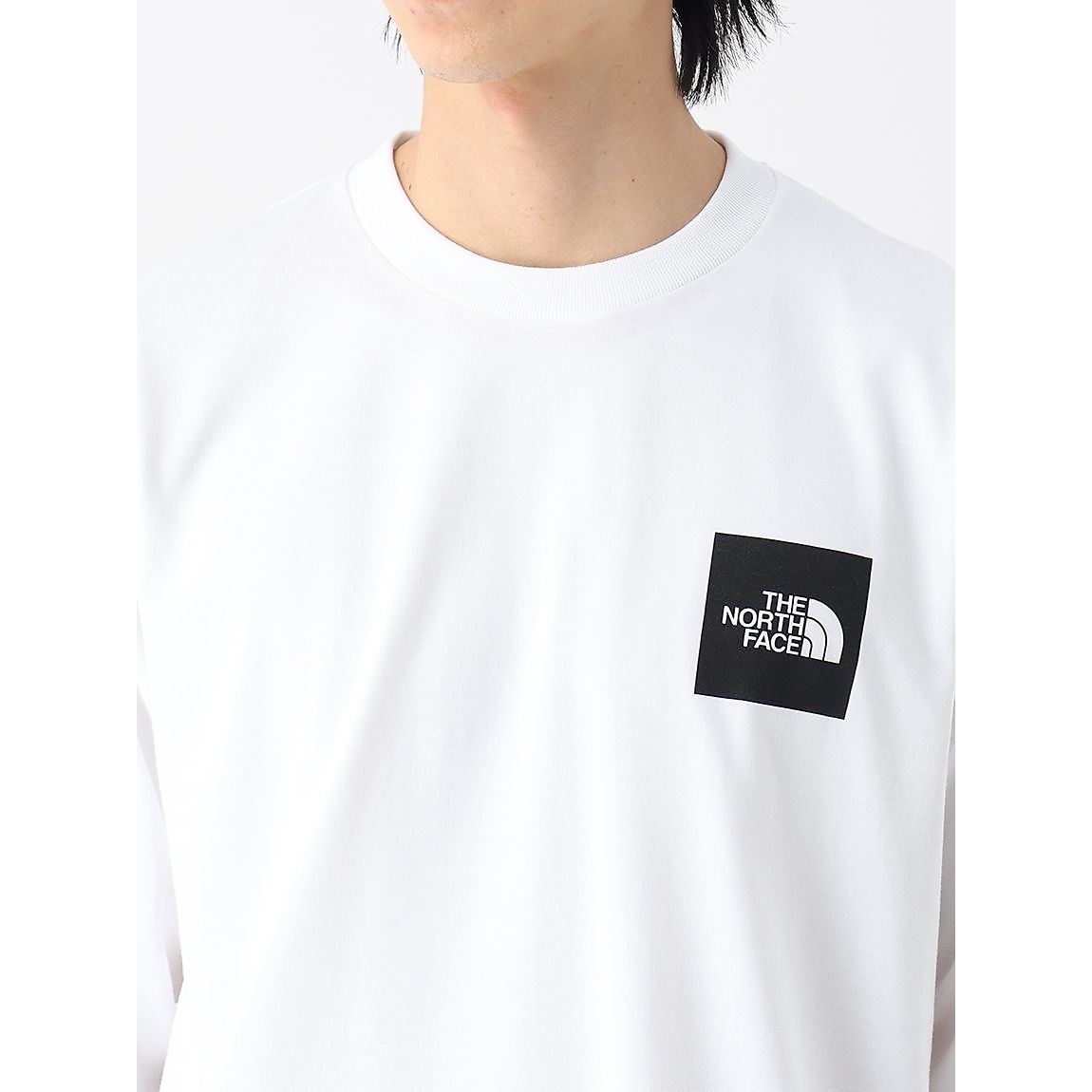 L/S SQUARE LOGO T(L/SスクエアロゴT)