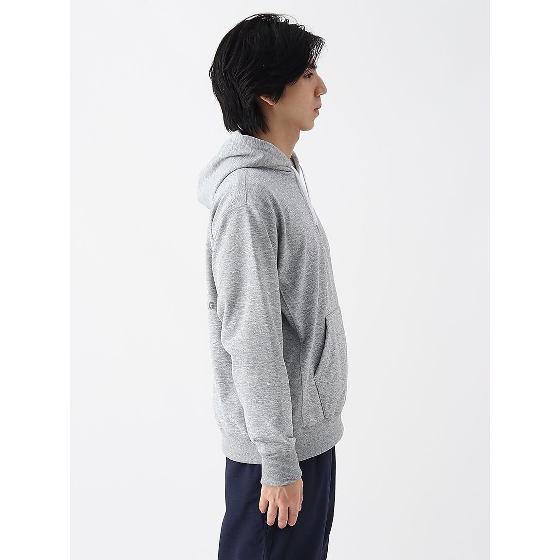 BACK SQ LG HOODIE(バックスクエロゴフーディー)
