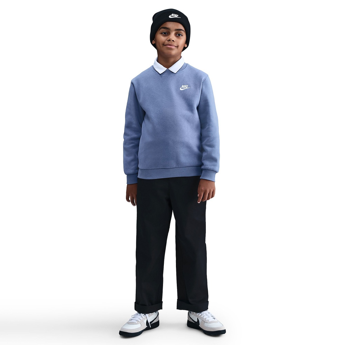 ナイキ YTH NSW クラブ LBR フリース L/S クルー