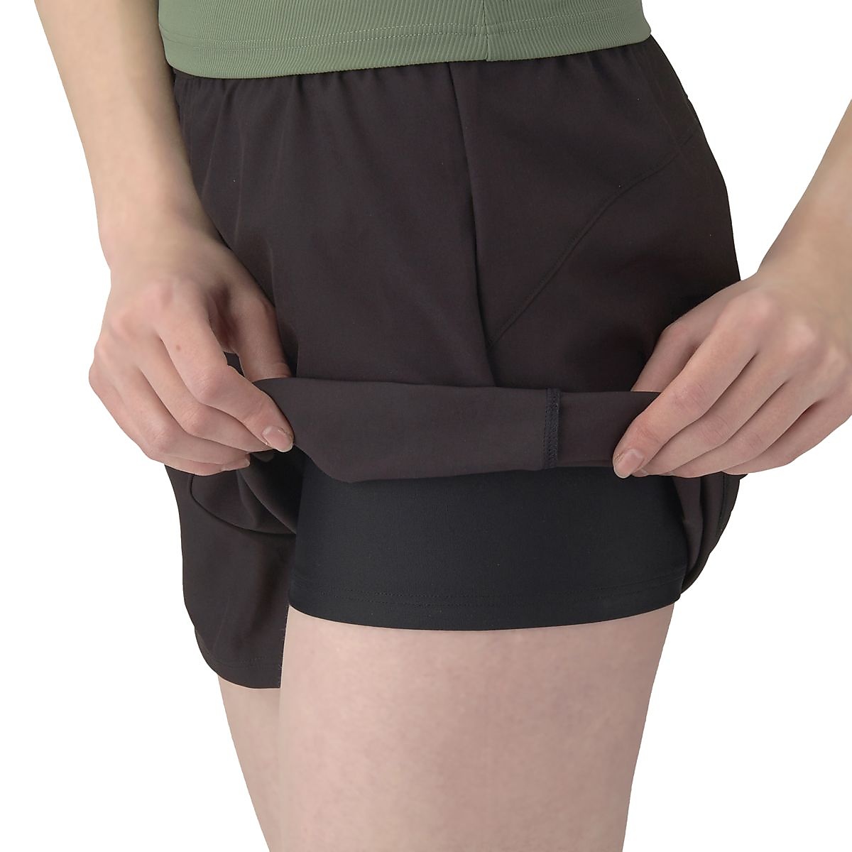 フィットネスセパレーツ(Yバック・ミドルレッグ・差し込みパッド)