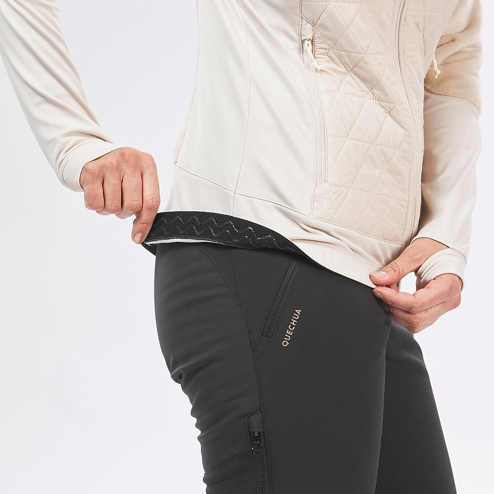QUECHUAレディースフリースジャケットX-WARM SH900 BEG