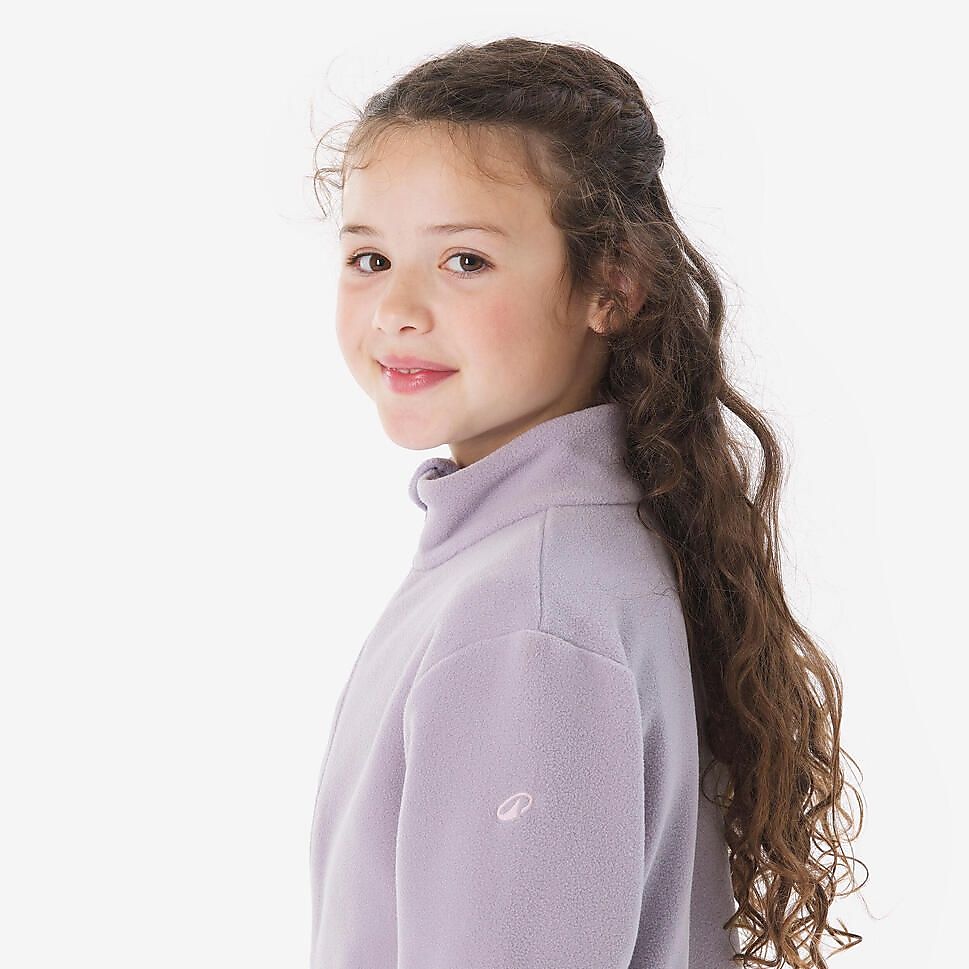 QUECHUAキッズフリースジャケットMH100 PPL