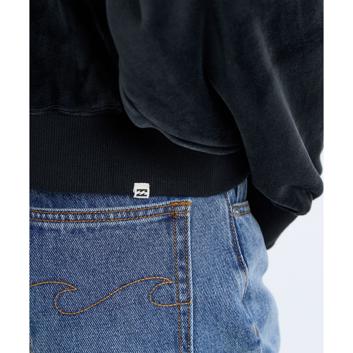 LAZY DAZE LOOSE CROPPED SWEAT PARKA