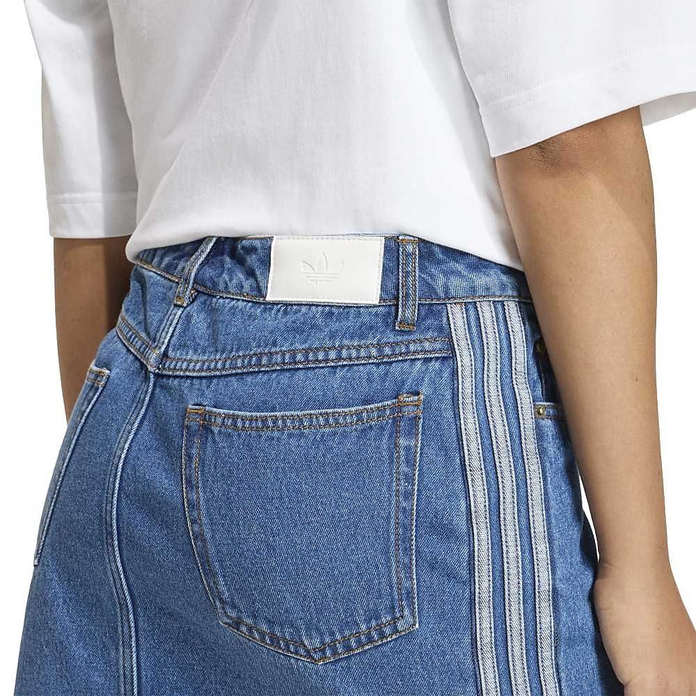3 STRIPES SKIRT DENIM