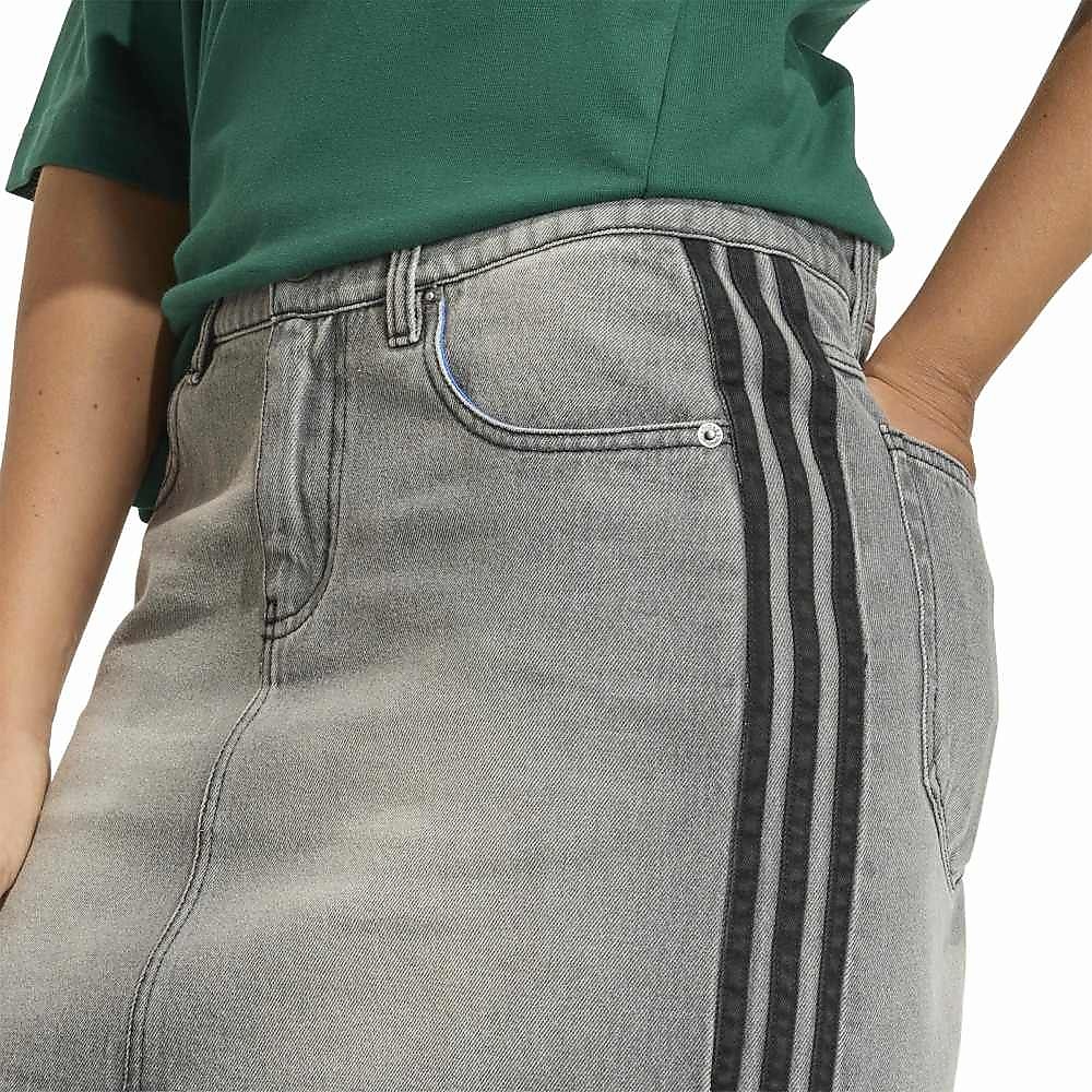 3 STRIPES SKIRT DENIM
