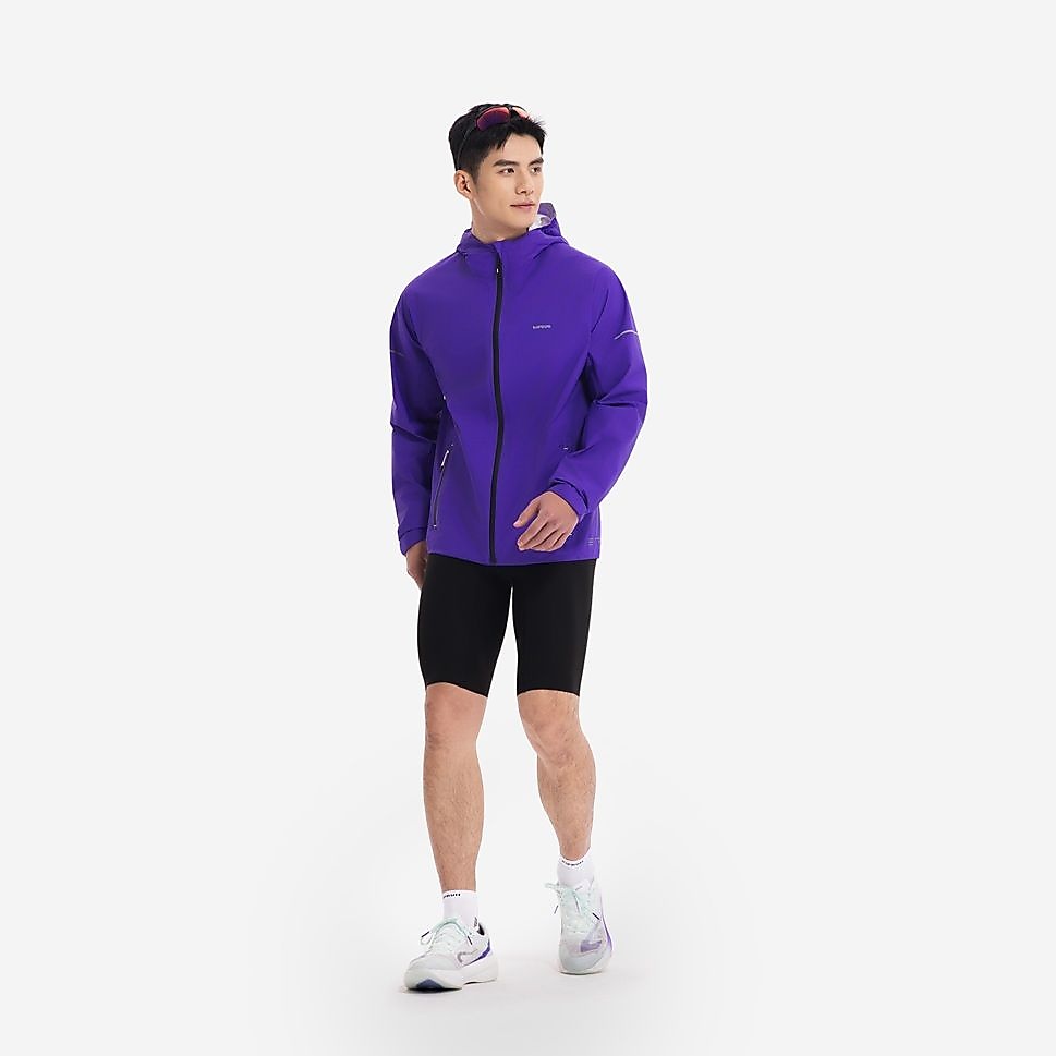 KIPRUNメンズ透湿性防水ジャケットRUN900 PPL