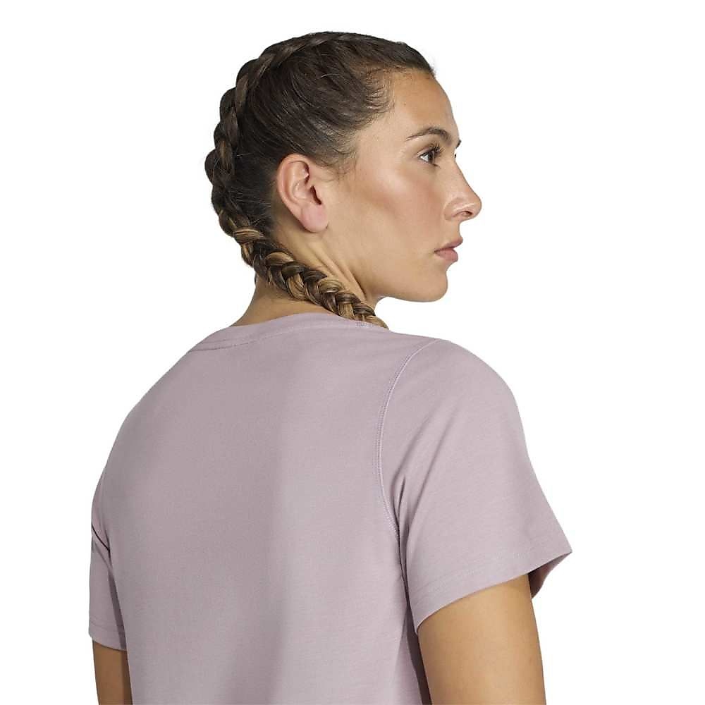 W WO-ES スクープネック Tシャツ