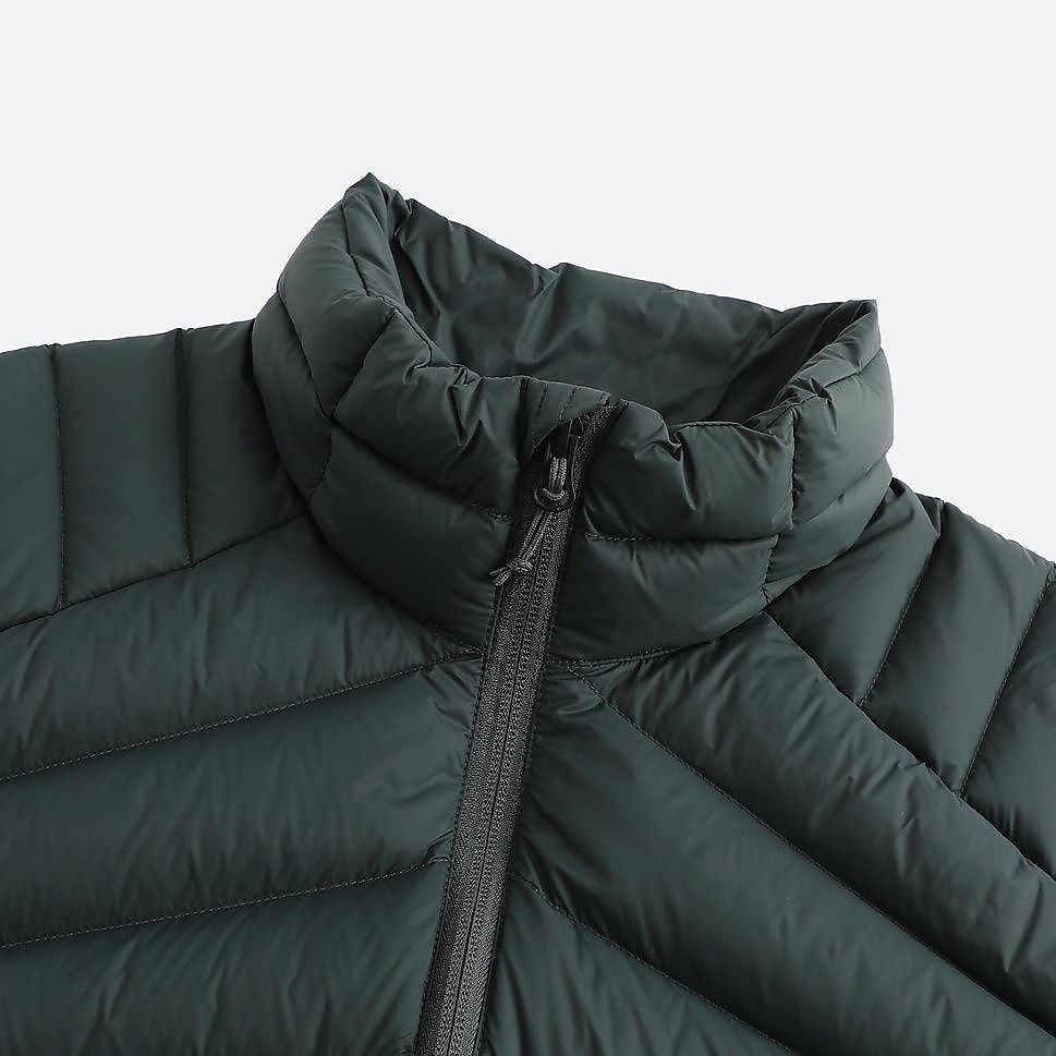 FORCLAZメンズダウンベストMT100 GRN