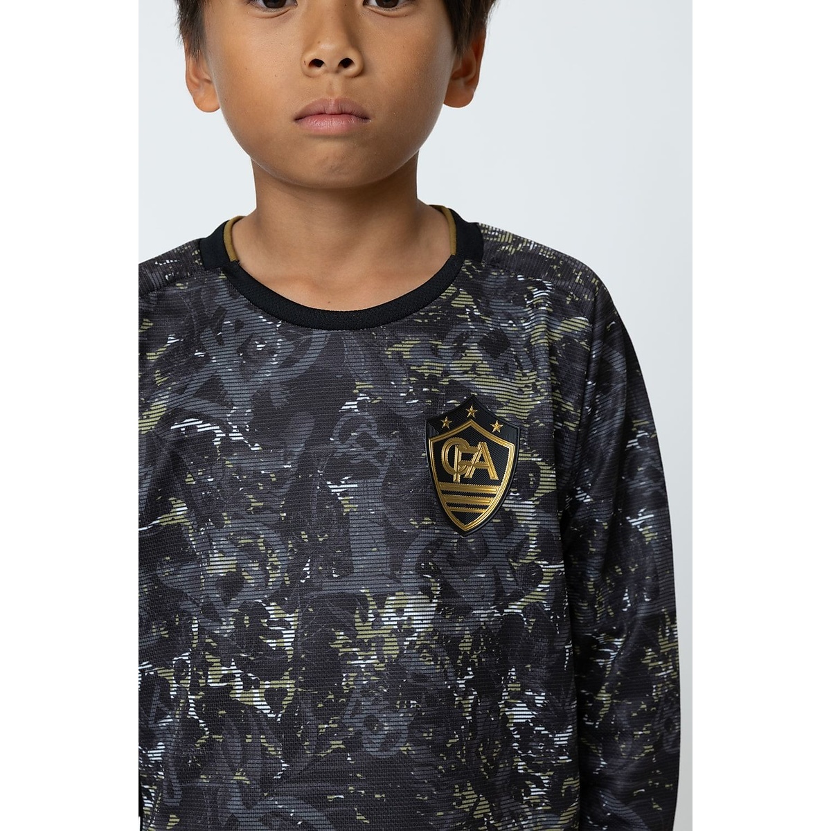 FCA　長袖グラフィックプラクティスシャツ Jr