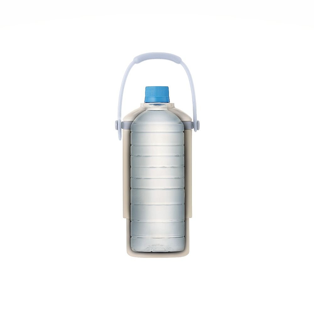 真空「温・冷」ペットボトルシリンダー　ベージュ