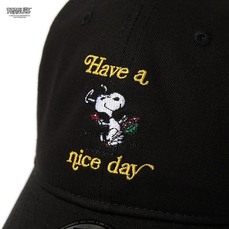 930 PEANUTS HAVE A NICE DAY BLK