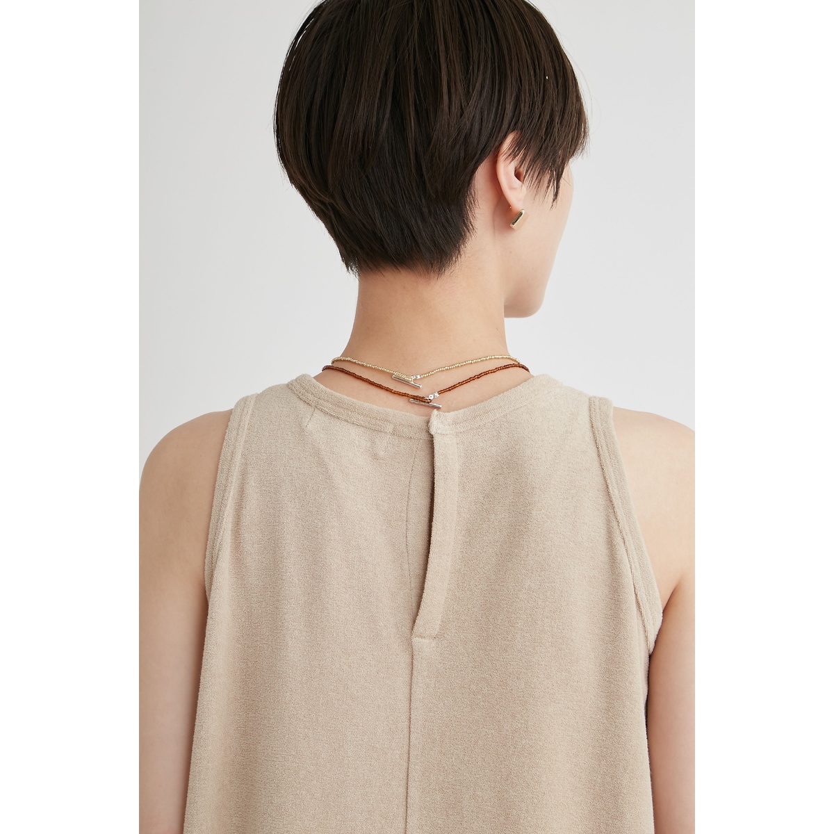 PlaXパイルコクーンワンピース