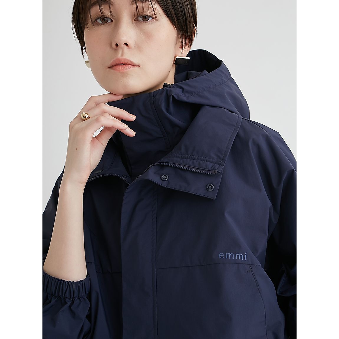 3wayレイヤードecoレインコート