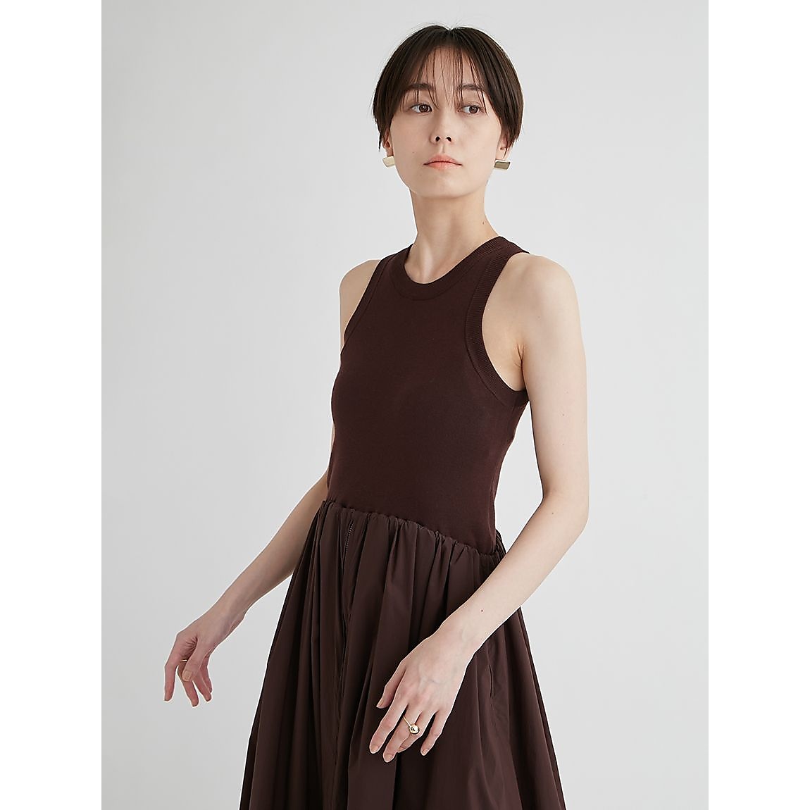 アメスリニットドッキングワンピース