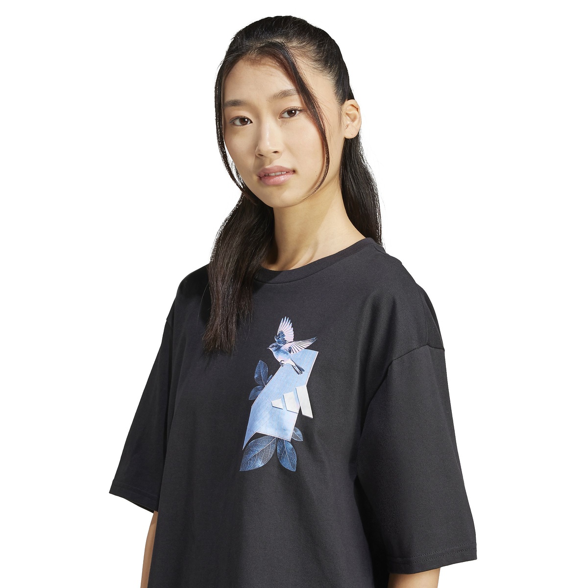 W LEAF グラフィック Tシャツ