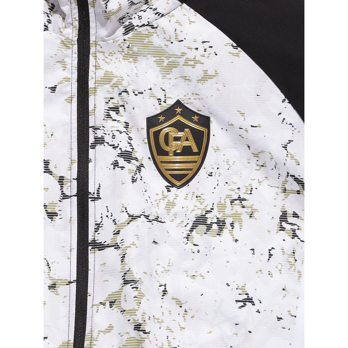 FCA ストレッチトレーニングジャケットWHT MIX