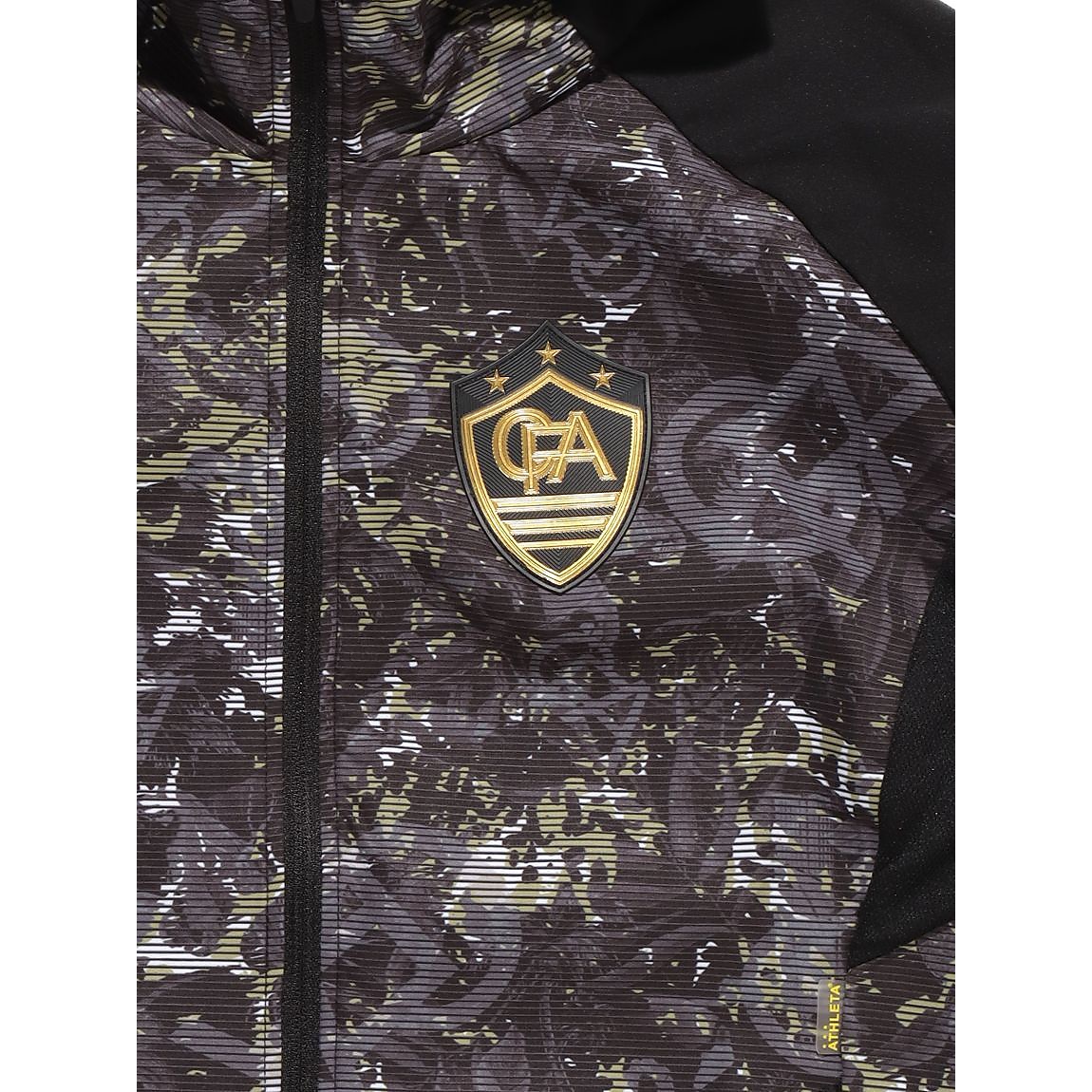 FCA ストレッチトレーニングジャケット　JrBLK　MIX