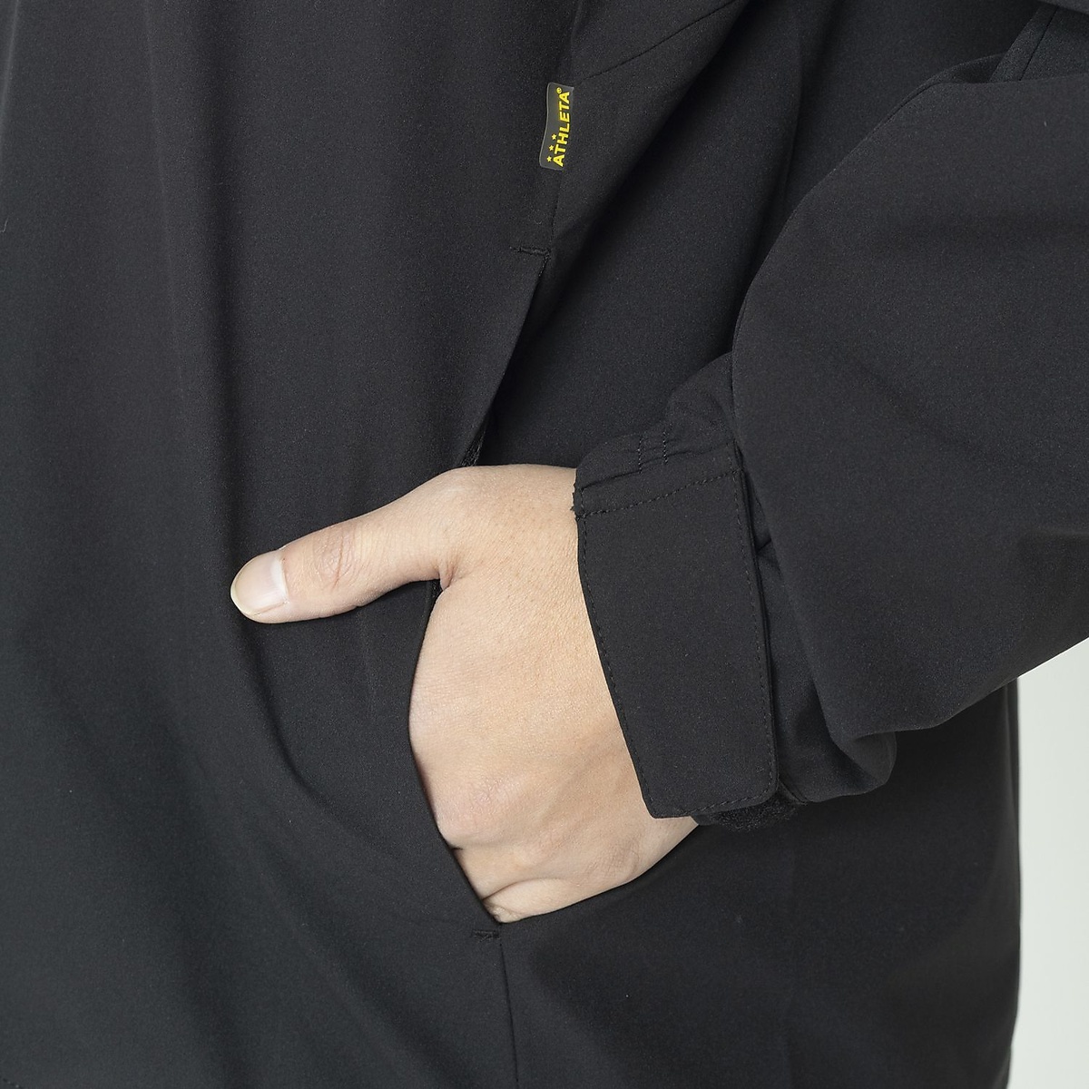 FCA カラーブロックTRジャケットBLK