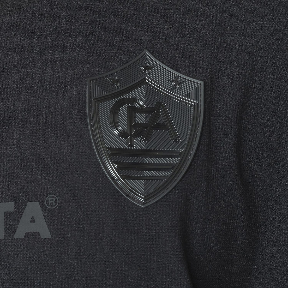 FCA ドライフェザーカラーブロックプラシャツBLK