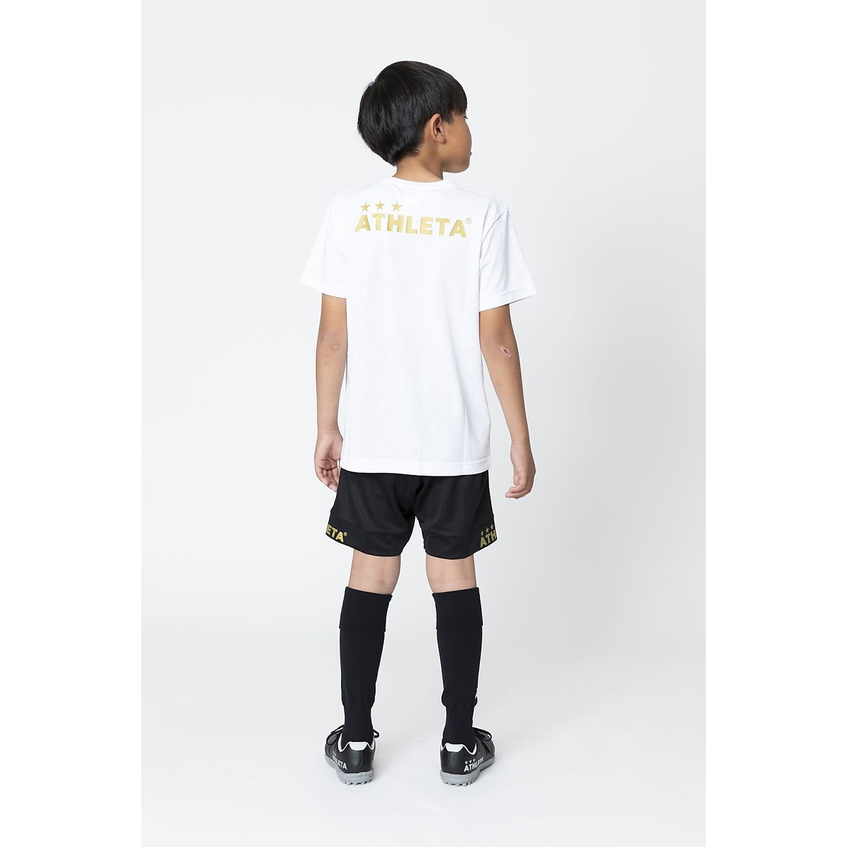 FCA ジャガードプラTシャツ JrWHT