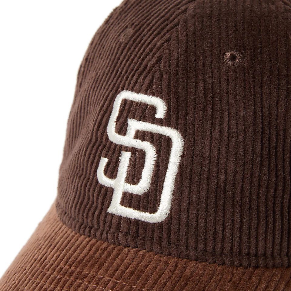 YTH920 CORDUROY SADPAD DBRN BRN