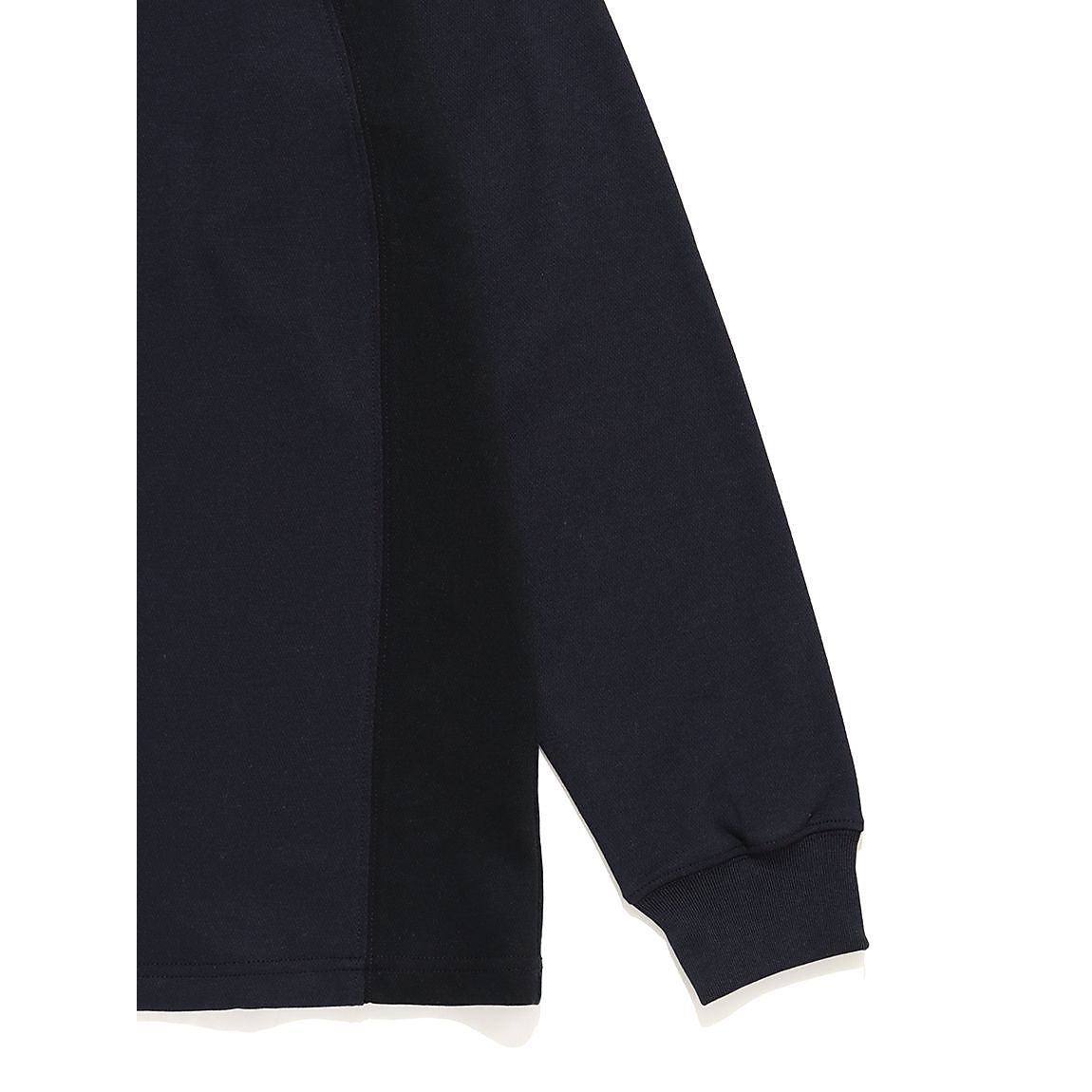 PA LS OS PF TEE VRTCL LOGO NVY BLK