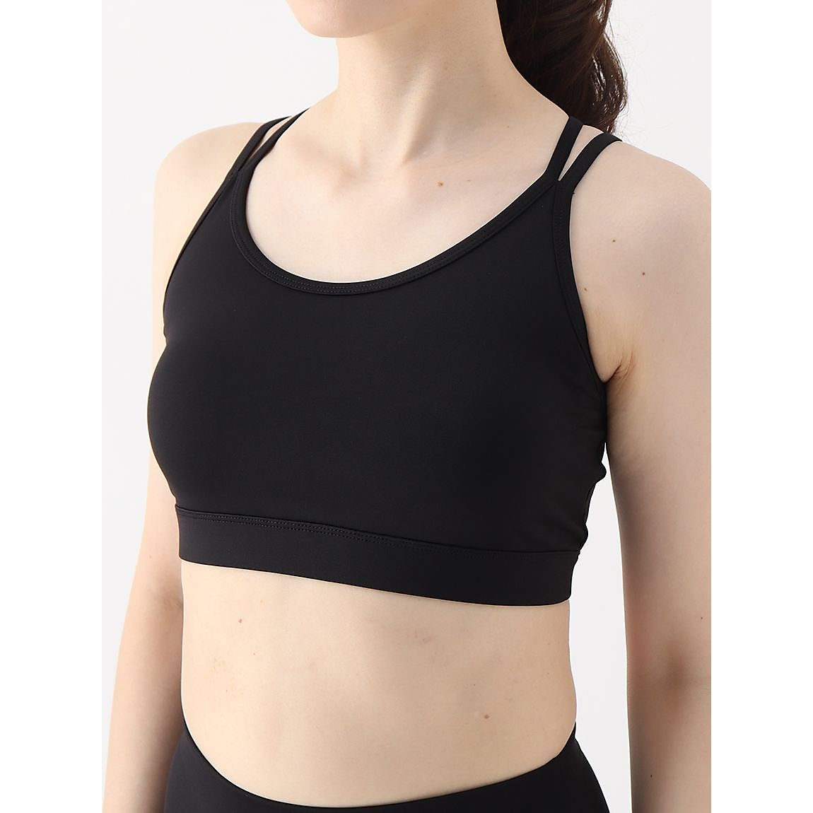 Real Stone ショートトップ BLK