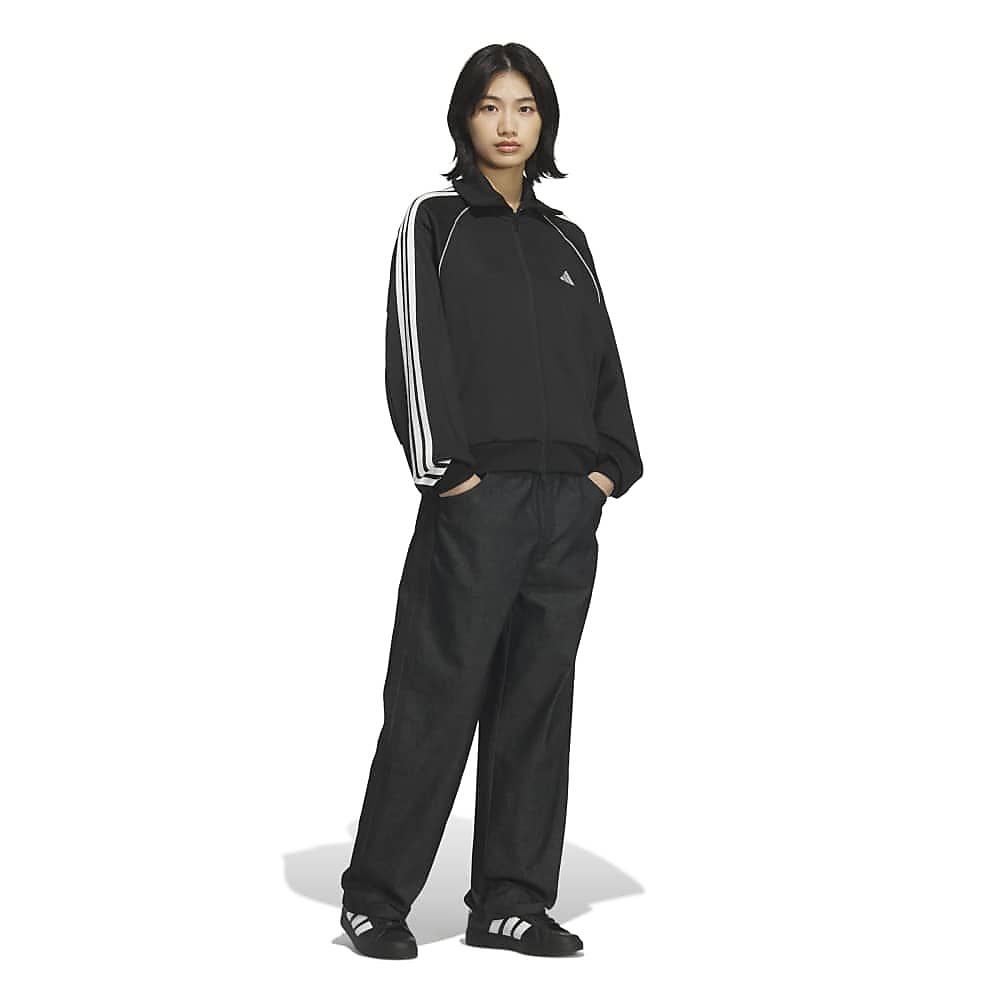 W STADIUM C ストレートデニムパンツ