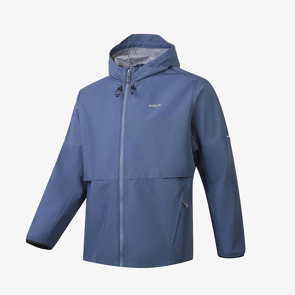KIPRUNメンズ防水ジャケットRUN100 BLU
