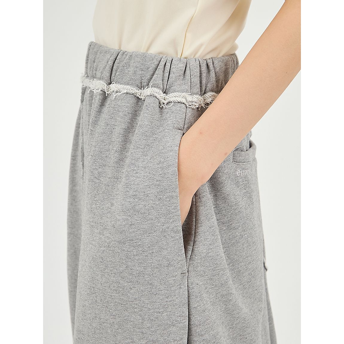 スウェットマキシスカート