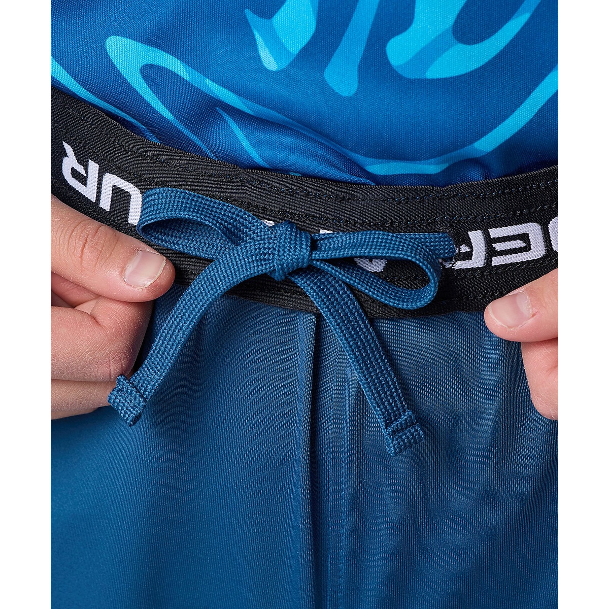 UA TECH VENT PRINT BLOCK SHORTS
