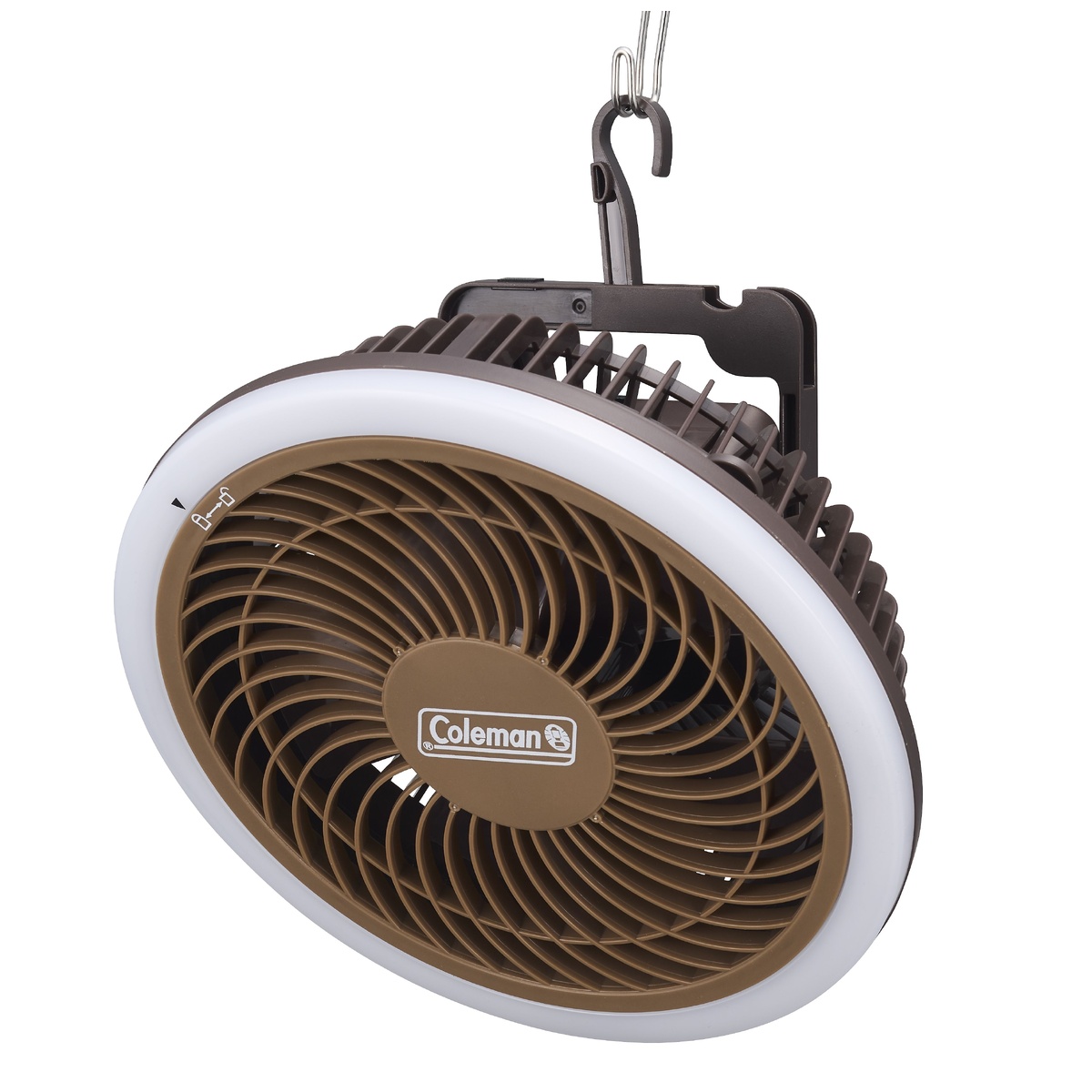 アウトドアマルチライトファン(ブラウン)