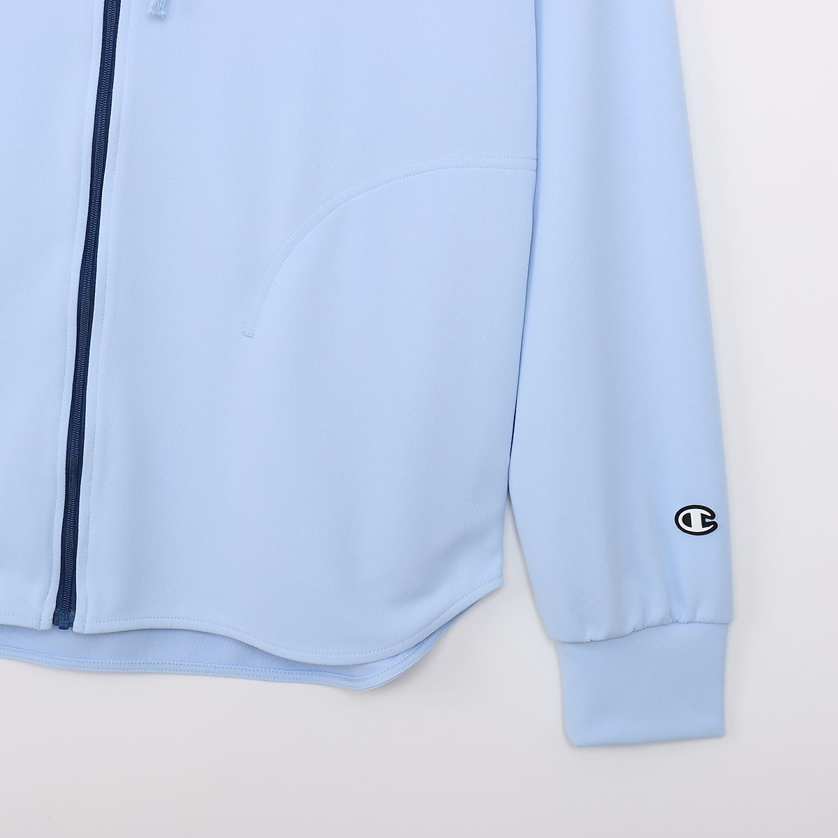 ZIP LONG SLEEVE CARDIGAN