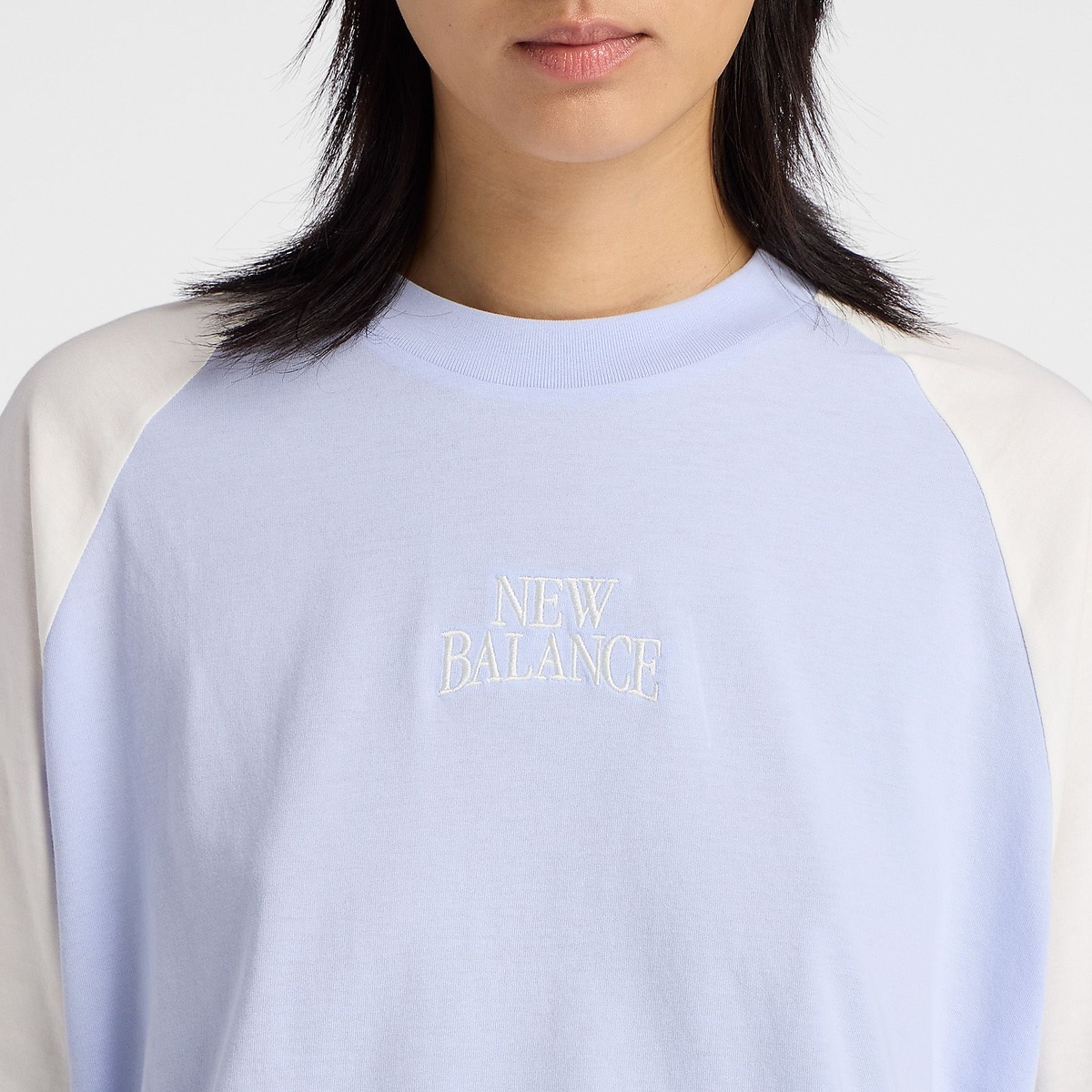 リニアヘリテージラグランTシャツ