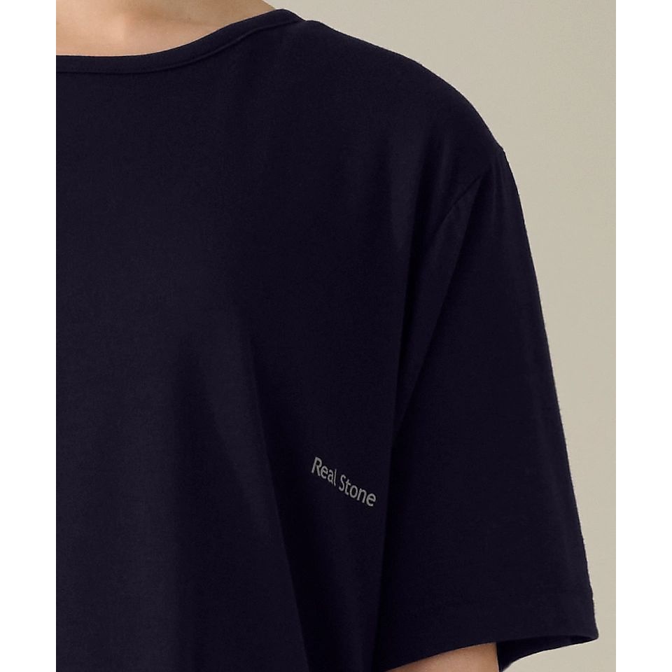 Real Stone ハーフスリーブトップ  NV