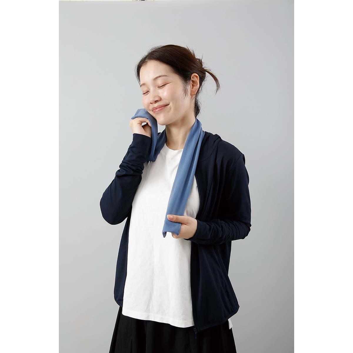 巻ける氷のう　接触フリフリ冷感VER