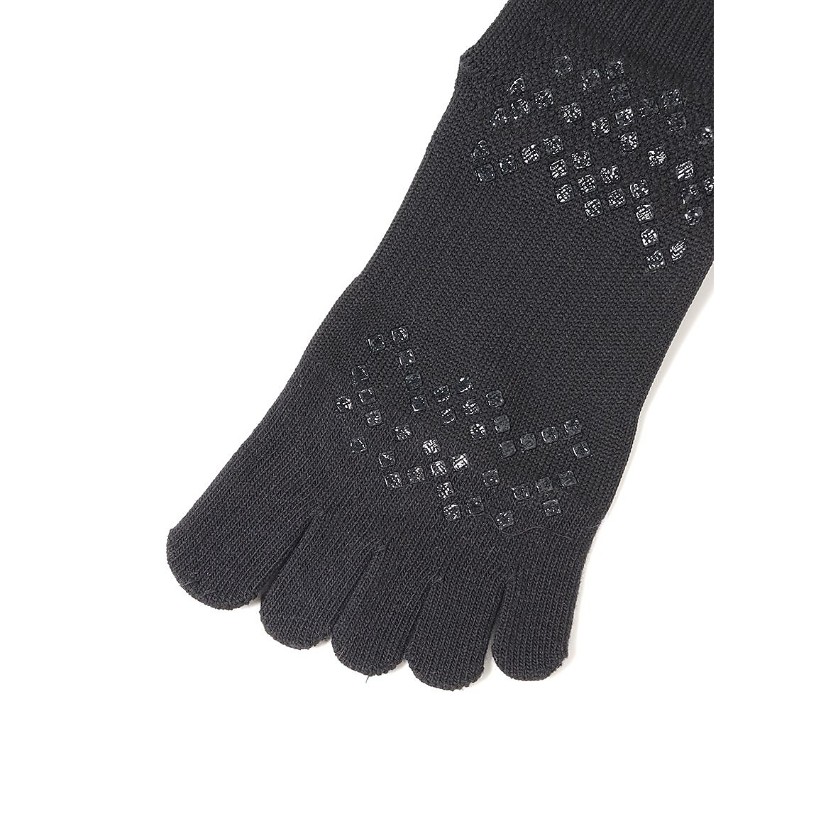 サッカー5ホンユビショートタケグリップソックス