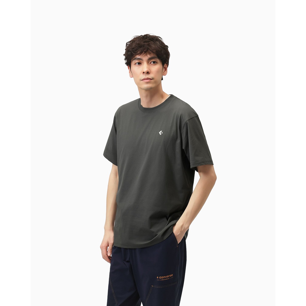 CS TRAIL LOGO TEE M